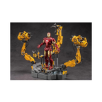ZD Toys: Iron Man MK4 With Suit-Up Gantry - 7In Action Figure