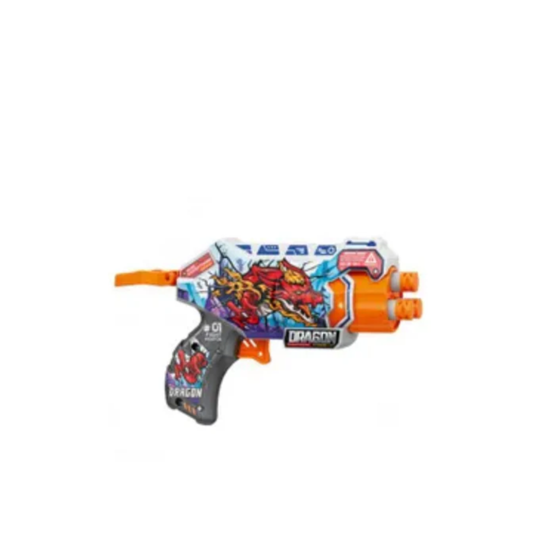 Fire Force Graffiti Blaster Gun 4 Darts