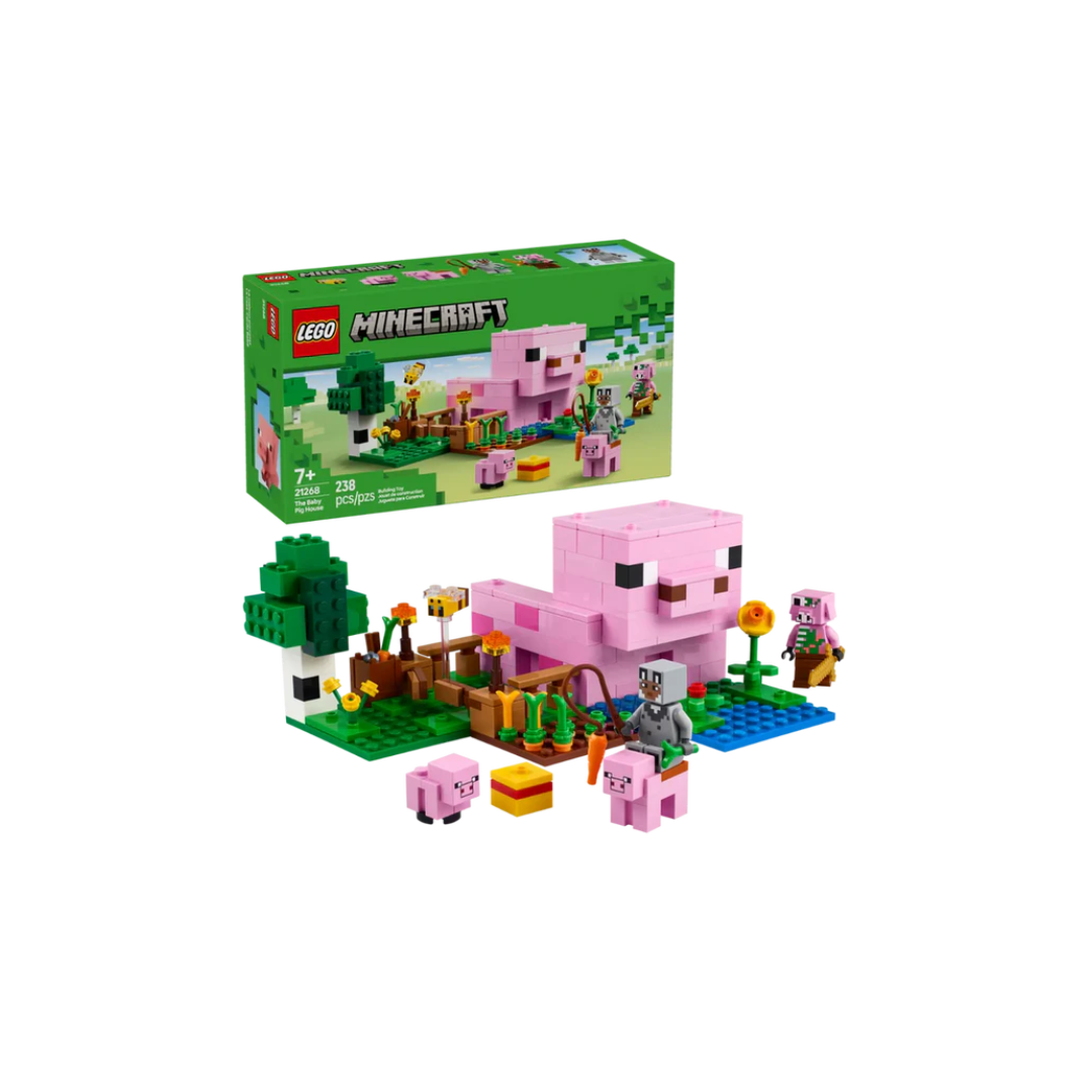 Lego 21268 Minecraft The Baby Pig House (238 Pieces)