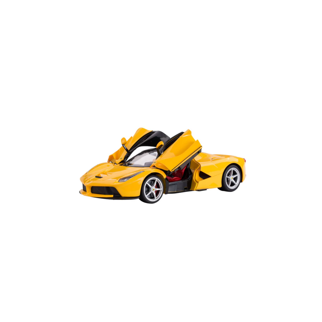 Rainbow Toys Ferrari LaFerrari / Yellow 1/14 - Remote Car