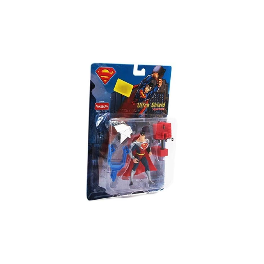 Funskool Ultra Shield Superman Action Figurine for Ages 4+ (Card & Design May Vary)