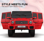 EMotorad Formula Fun Battery Oprated Mercedes Benz G-Wagon Ride-On Car, Red,