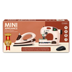 Mini Appliance Kids Sewing Machine & Electric Iron Pretend Play Set with Light – 3+ Years