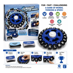 Crazy Letter Wheel – Fast-Paced Family Word Game Educational Party Board Game for Kids & Adults