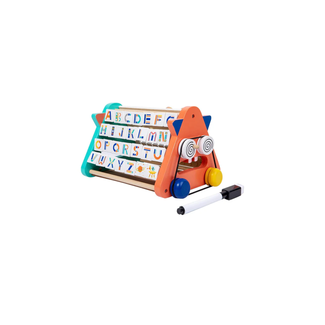 Rainbow Toys Montessori Activity Board Alphabet Letter Board