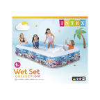 Intex 58485 Swim Center Inflatable Family Pool 10 Feet – Large Kids Outdoor Garden Swimming Pool