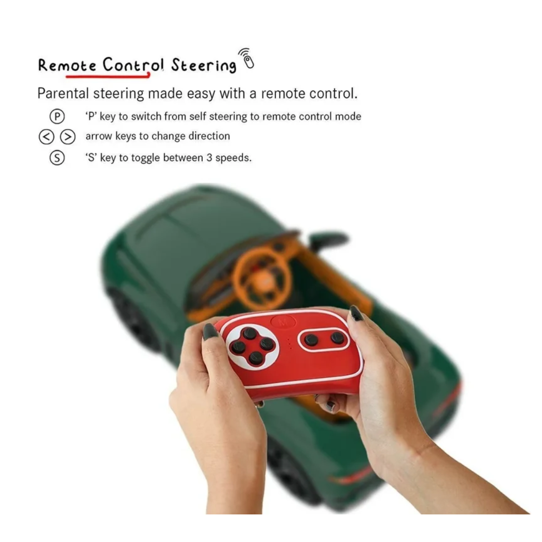 EMotorad Formula Fun Battery Oprated Car Bentley BACALAR CAR (Green)