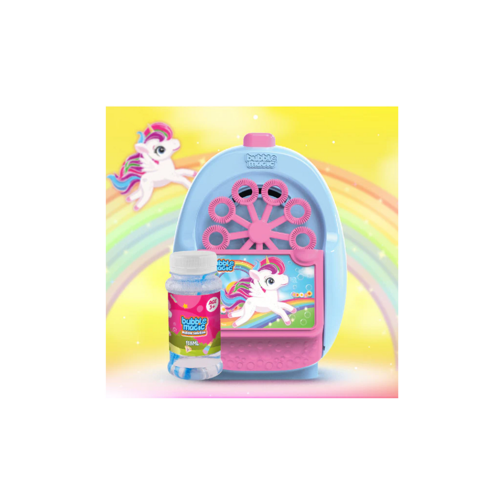 Win Magic Bubble Magic Bubble Machine For Kids Unicorn