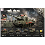 Military Remote Control Battle Tank with Remote Control, Lights & Sound – 360° Rotation