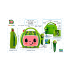 Rainbow Toys Cocomelon Karaoke Machine, Portable Bluetooth Speaker with Microphone for Kids, Built-in Cocomelon Songs