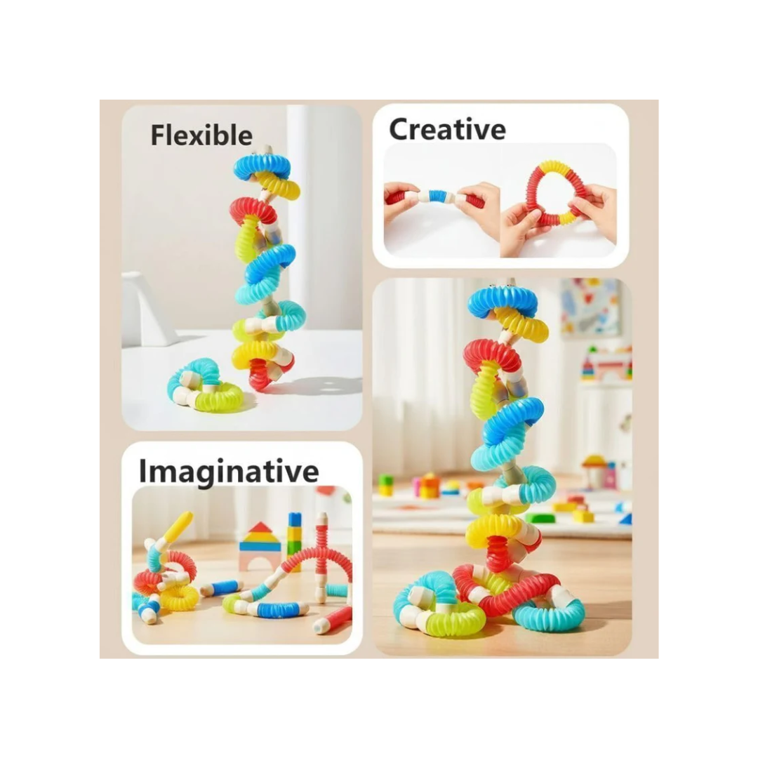 Flexible Magnetic Building Blocks Set 25pcs