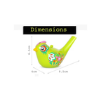 Rainbow Toys Bird Whistle & Bath bubble toy