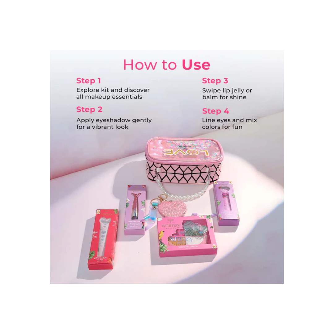 Whimshy Glam-On Beauty Kit - Pack of 5