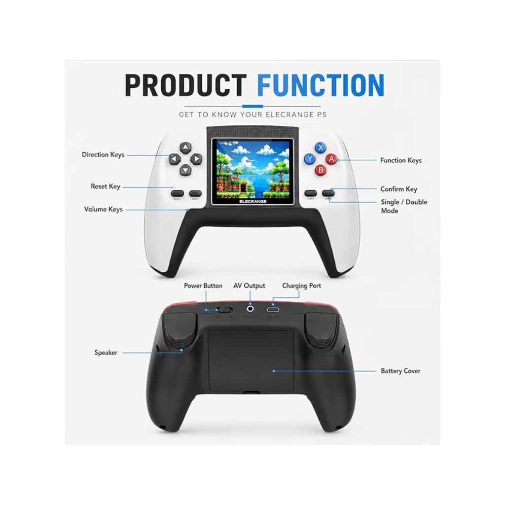 P5 Handheld Retro Gaming Consoler Video Game
