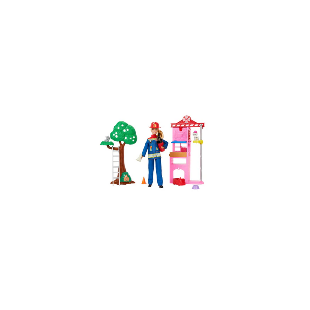 Mattel Barbie HRG55 Dolls Multicoloured Fire Fighter Play Set
