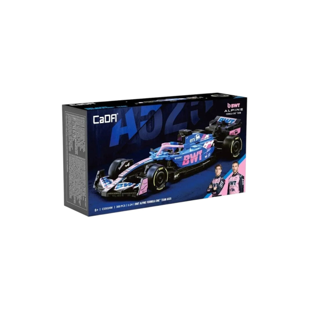 Rainbow Toys BWT Alpine Formula One Car Blocks