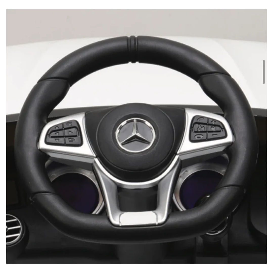 EMotorad Formula Fun Battery Oprated Mercedes AMZ GLC Ride-On Car, White