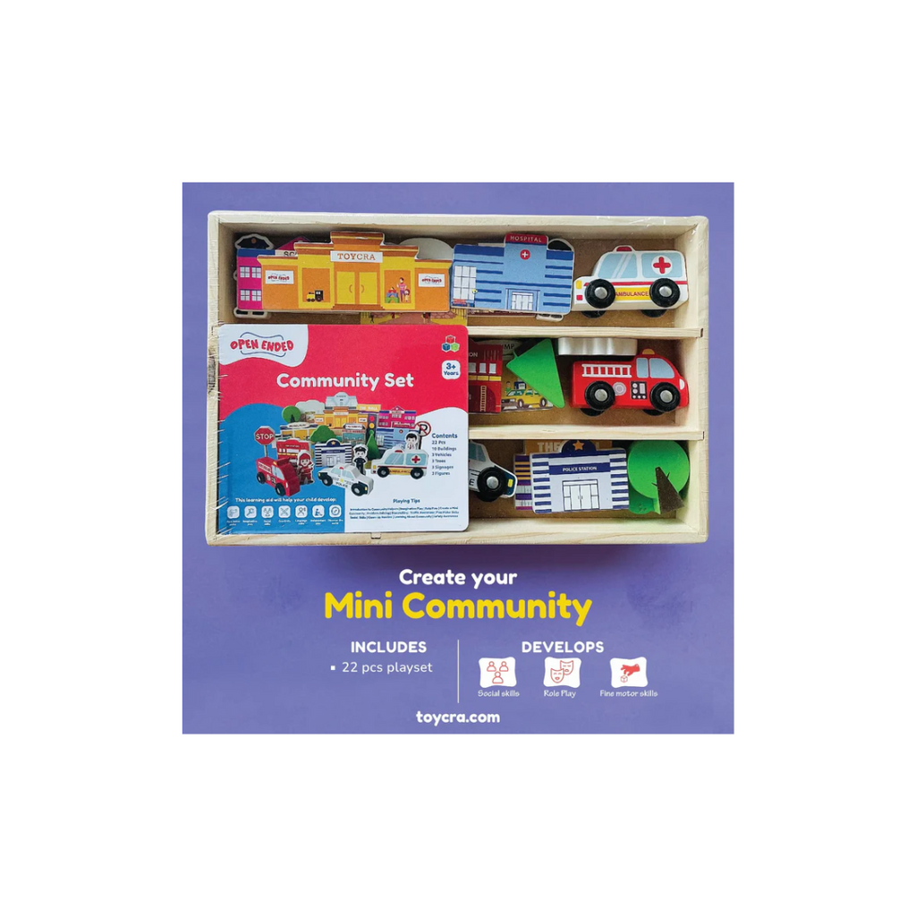 Open Ended Community Set (22 Pcs set)