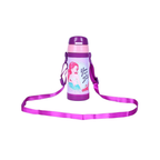 YOUP Stainless Steel Vacuum | Insulated Sipper Bottle with Strap Brave -350 ML