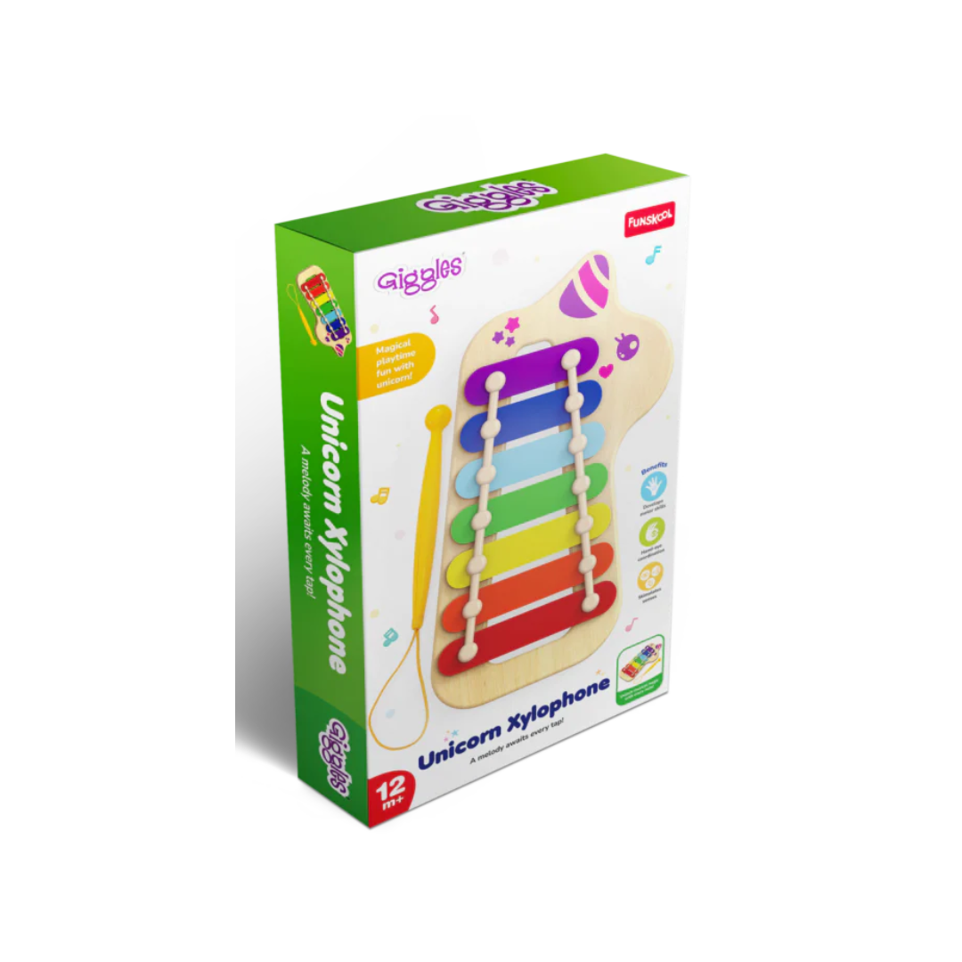 Funskool Giggles Unicorn Wooden Xylophone