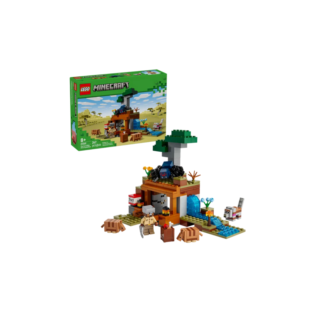 Lego 21269 Minecraft The Armadillo Mine Expedition (247 Pieces )