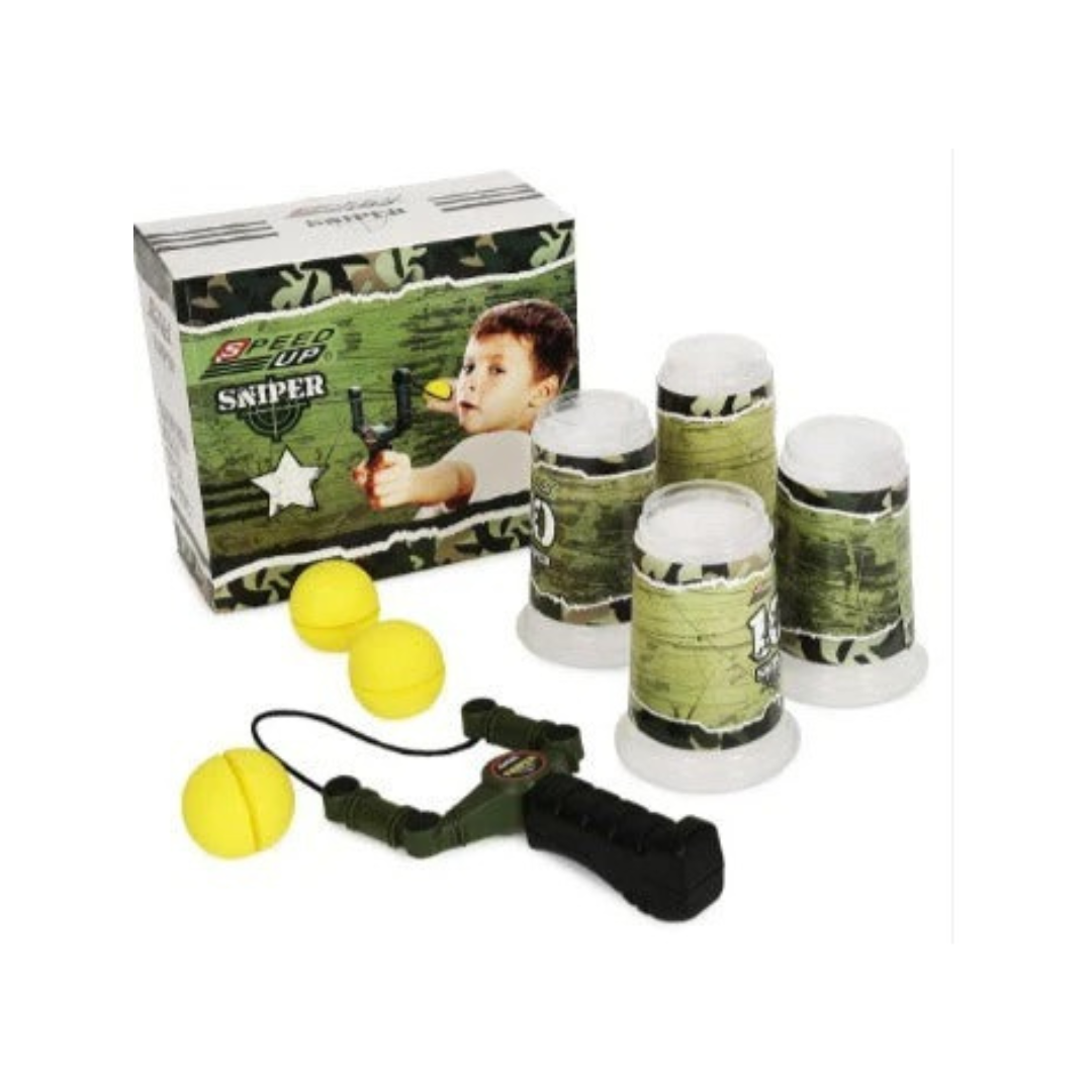 Speedup Aim And Shoot Sniper With Launcher And Balls for Kids