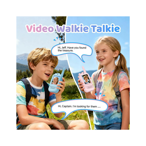 Kids Smart Walkie Talkies with Video Calling