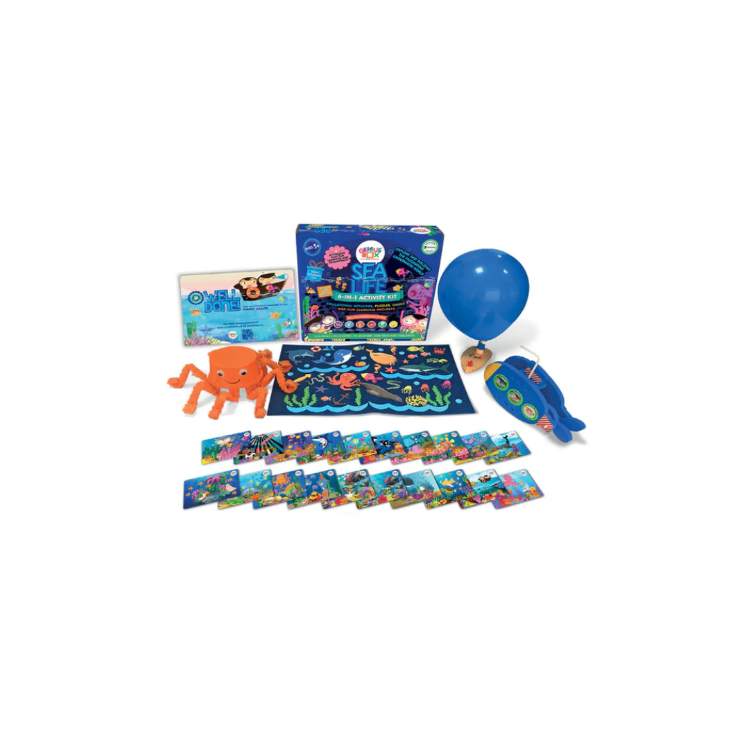 Genius Box Amazing  Sea Life STEM Activity Kit Educational