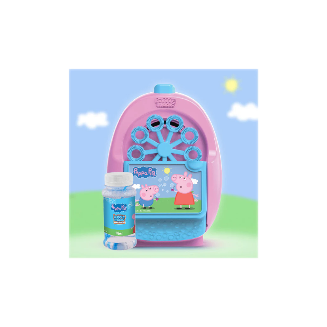 Win Magic Bubble Magic Bubble Machine For Kids Peppa Pig