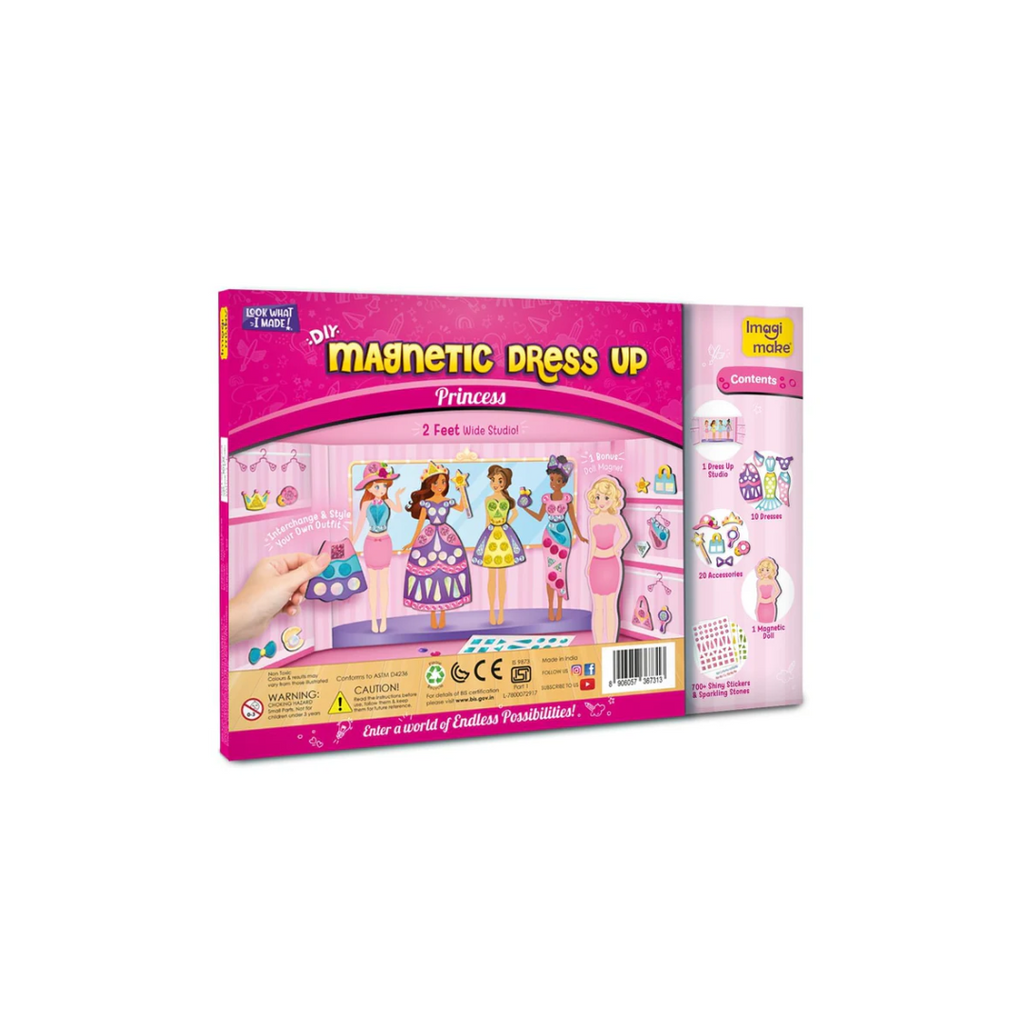 Imagimake DIY Magnetic Dress-Up Princess