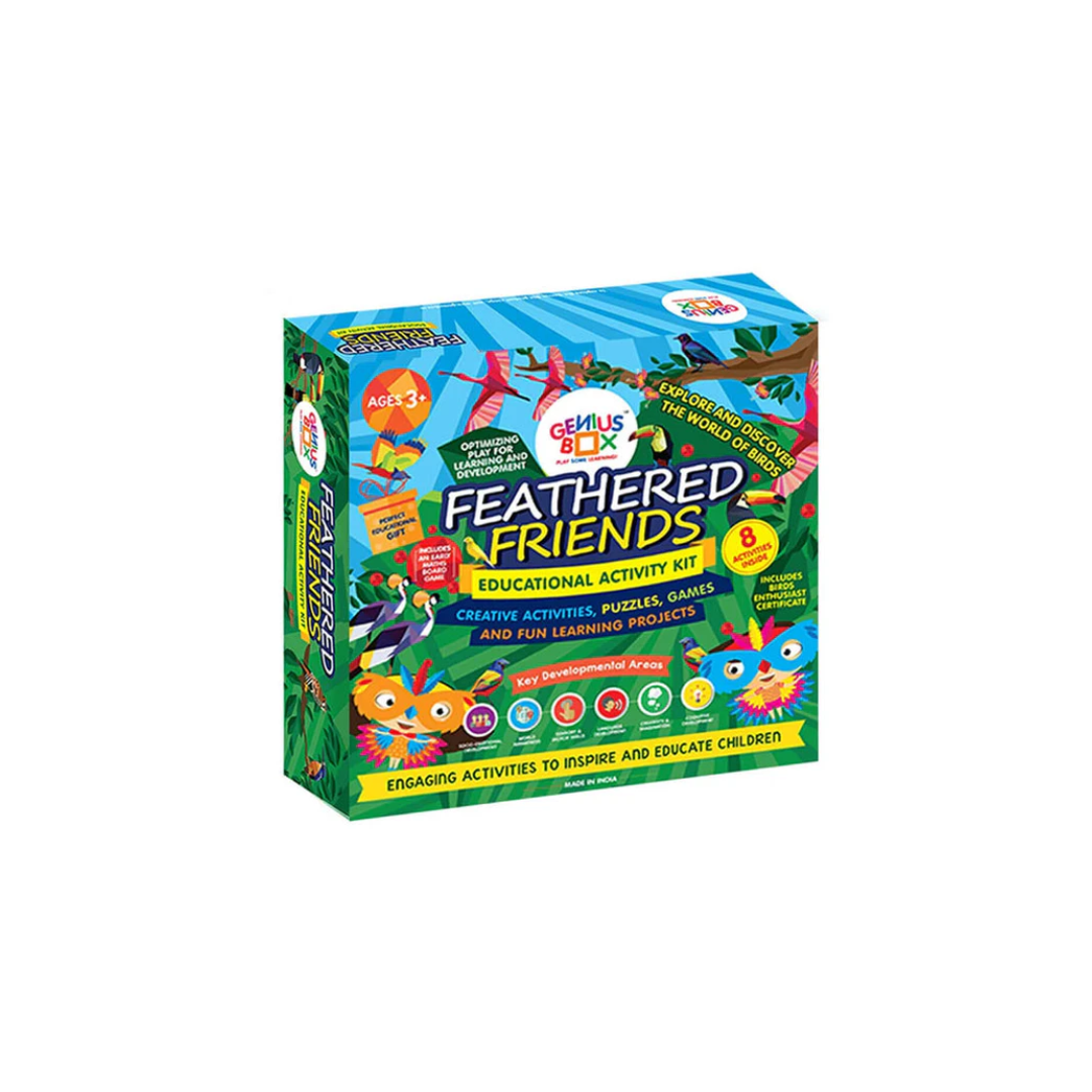 Genius Box Educational Feathered Friends DIY, Activity Kit, Learning Kit,