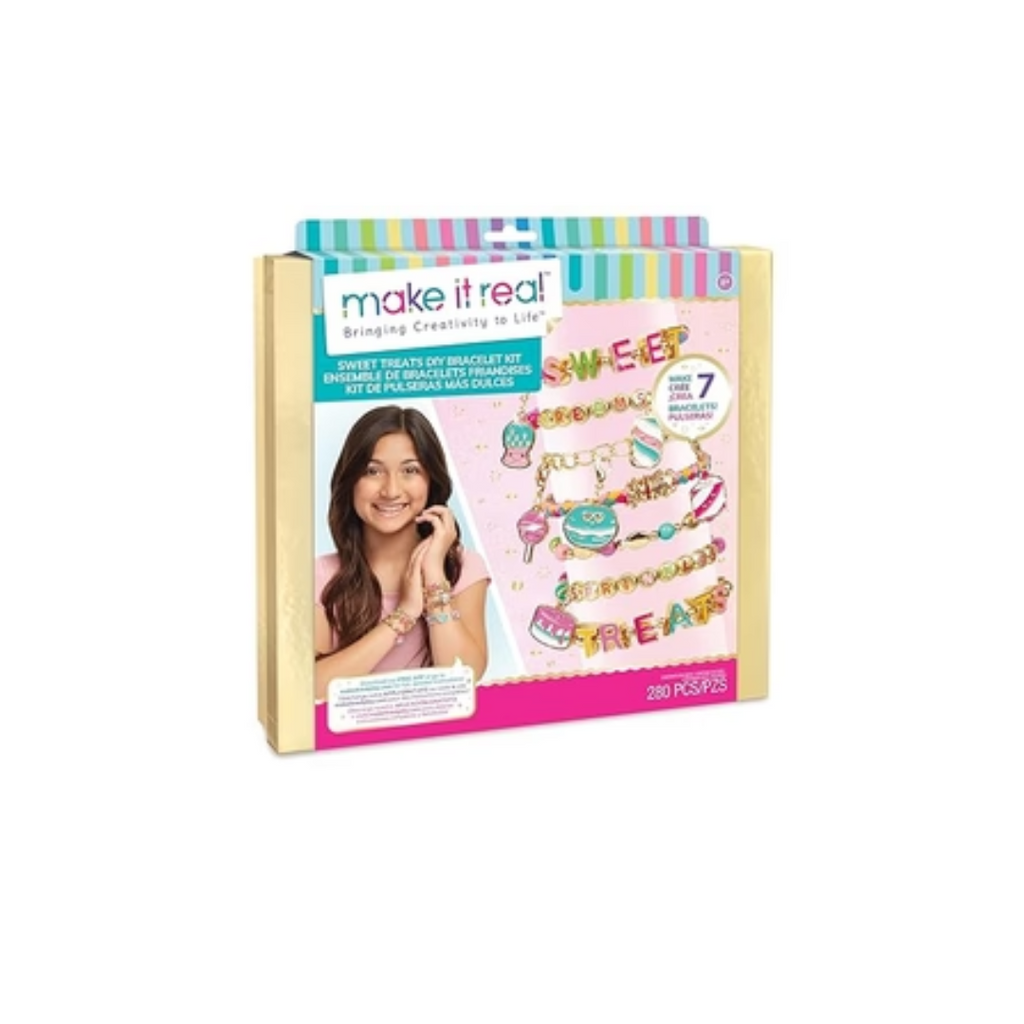 Make It Real DIY Toys Set  Sweet Treats DIY Bracelet Kit