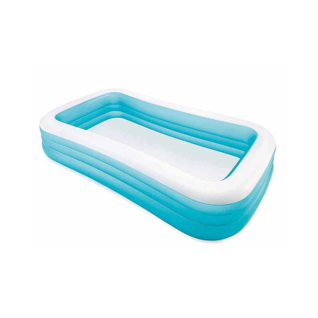 Intex 58484 Swim Center Family Inflatable Pool 10 Feet – Large Outdoor Garden Swimming Pool