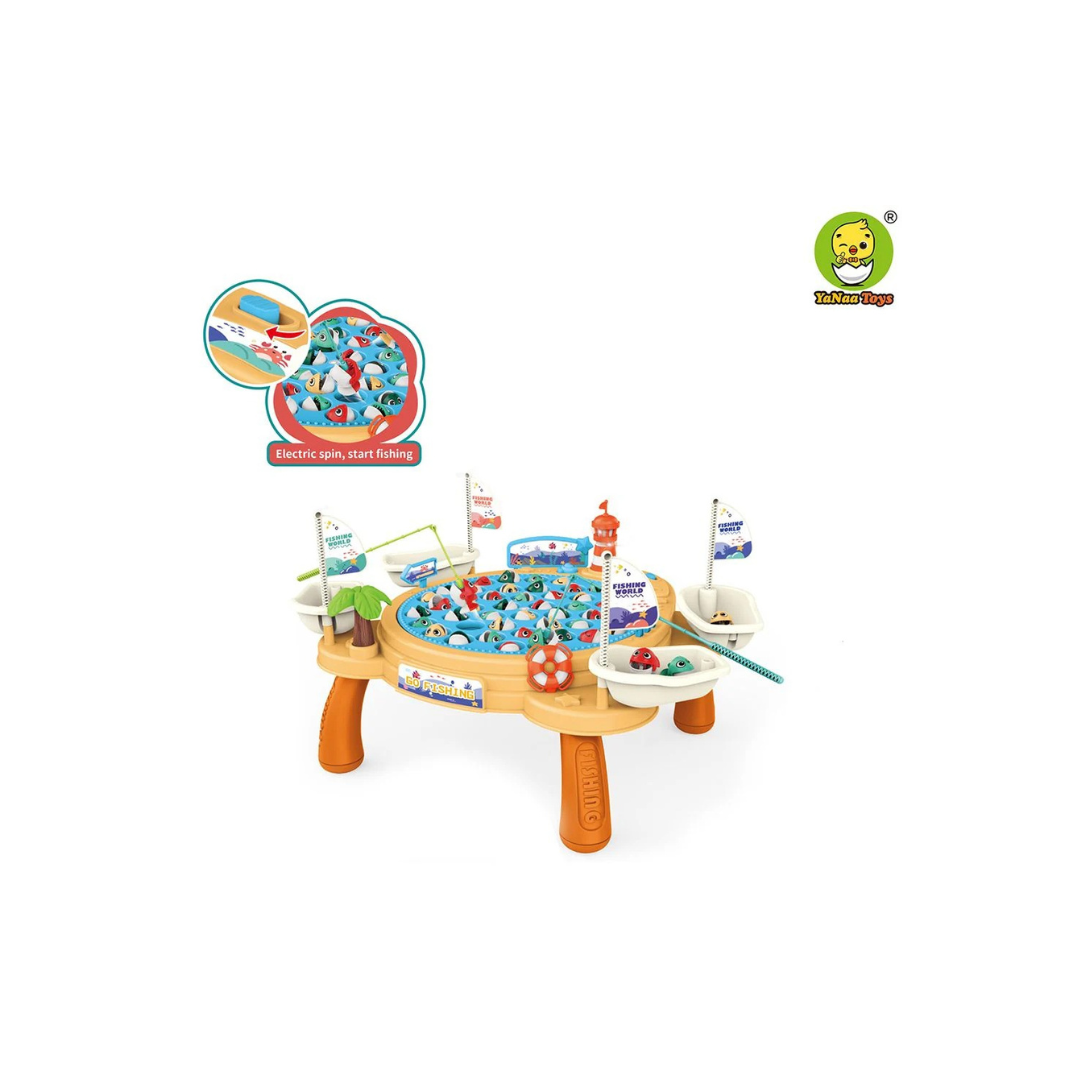 Lumo Electric Fishing Game Twirling Fishing Toys with Music