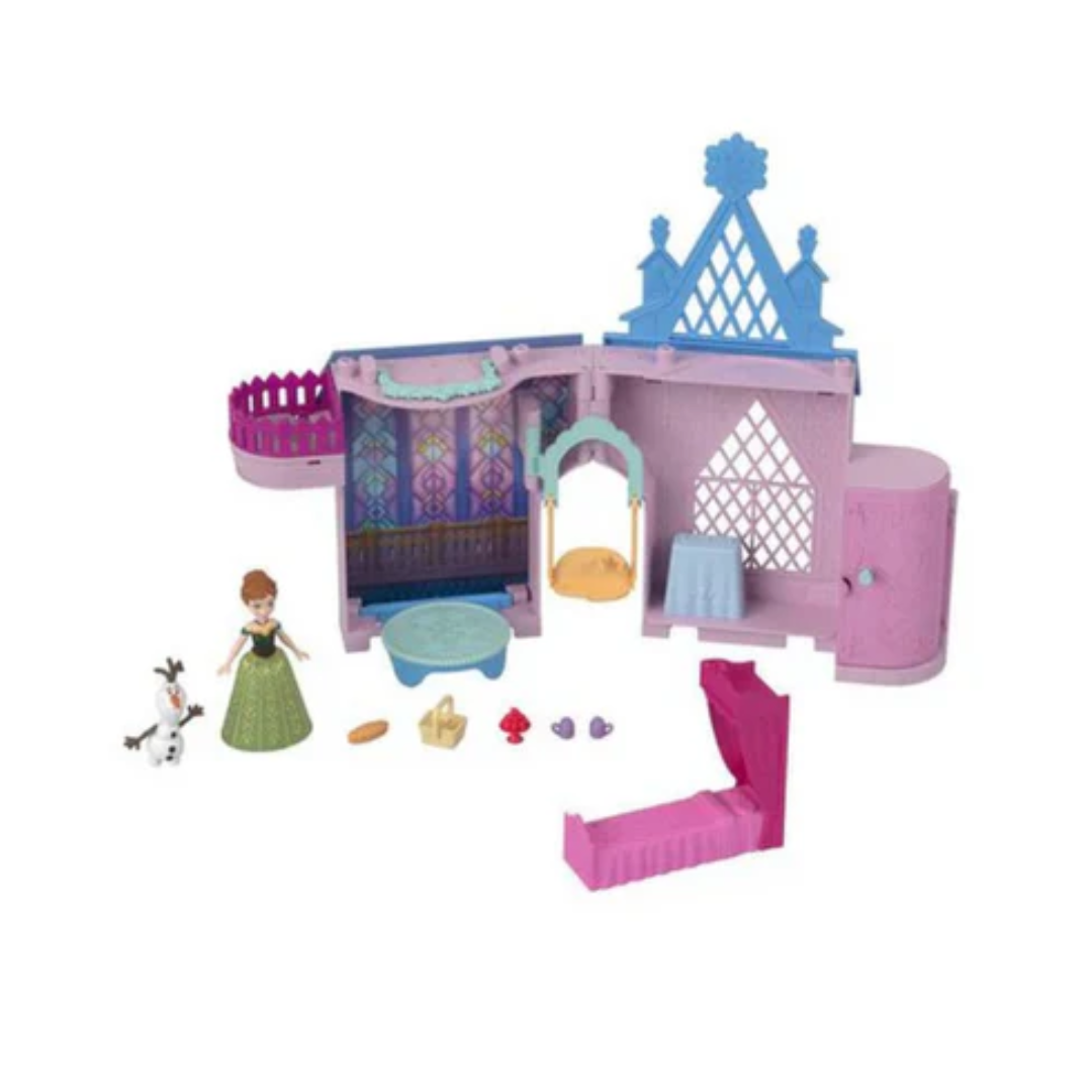 Mattel Disney Frozen Storytime Stackers Playset Anna's Castle in Arendelle Doll House