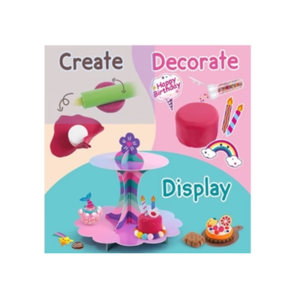 iLearnNGrow DIY Dessert Clay Making Kit – Make 30+ dessert designs