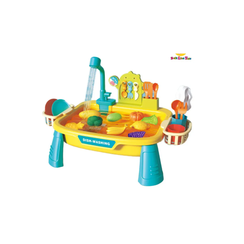 Rainbow Toys Dishwashing Fishing Game Set