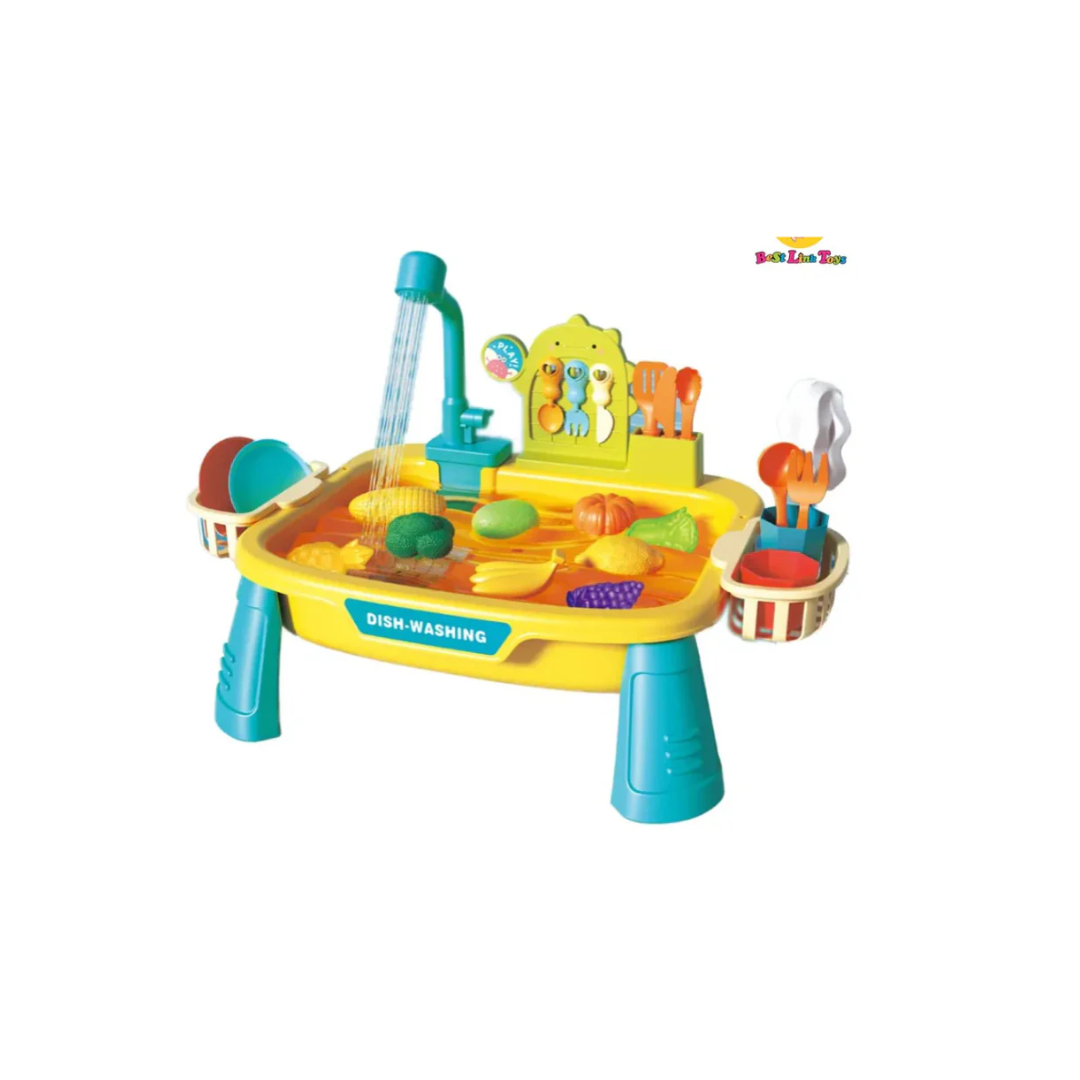 Rainbow Toys Dishwashing Fishing Game Set