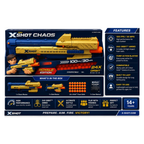 ZURU X-Shot Chaos Royale Edition Orbit Ball Blaster – 24X Rounds, 100 FPS