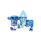 Mattel Disney Frozen Storytime Stackers Elsa Ice Palace  Stackable Castle Doll House with Small Doll