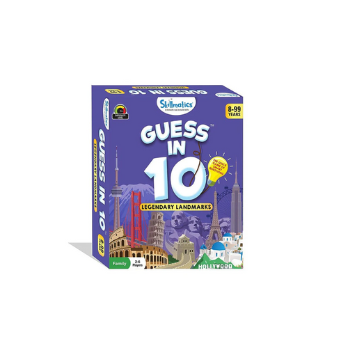 Skillmatics Legendary Landmarks - Guess In 10 (Ages 8-99)