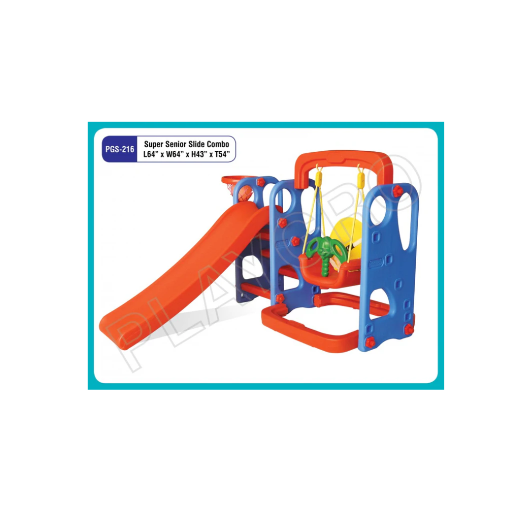 Playgro Super Senior Slide and Hanging Swing Combo PGS-216