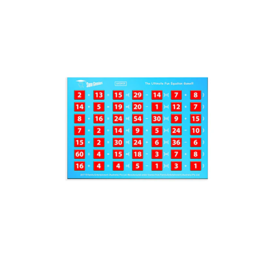 Funskool Sum Genius Board Game