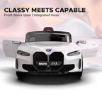 EMotorad Formula Fun Battery Oprated BMW i4 Ride-On Car, White