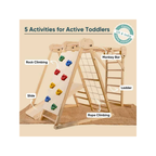 Curious Cub Wooden Foldable Jungle Gym
