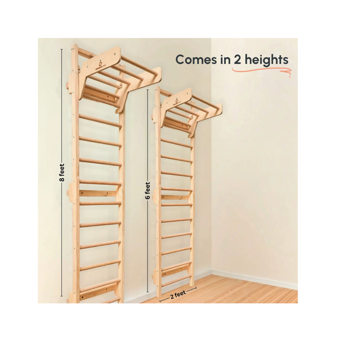 Curious Cub Wooden Ladder (8Feet)