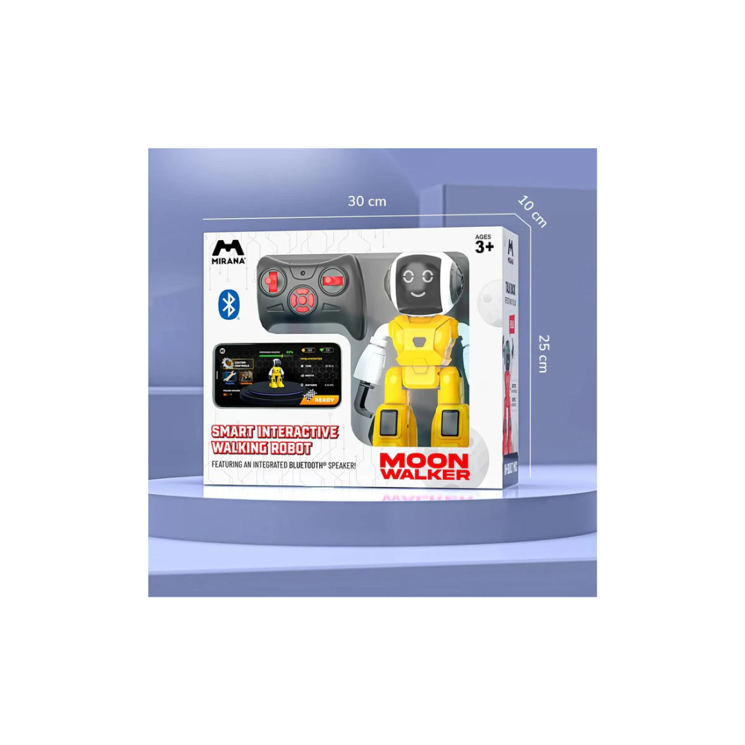 Mirana Smart Interactive Walking Robot Moon Walker Yellow