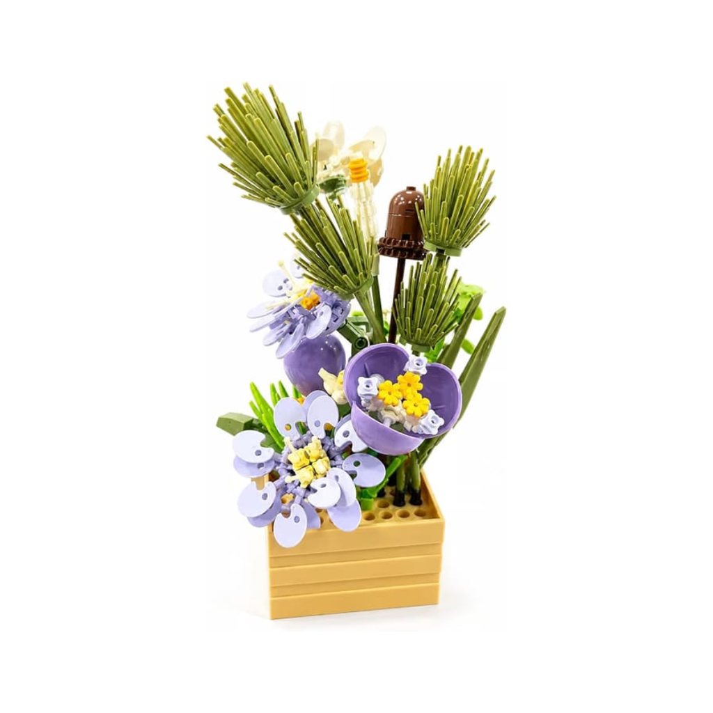 Pot Flower Building Block Set