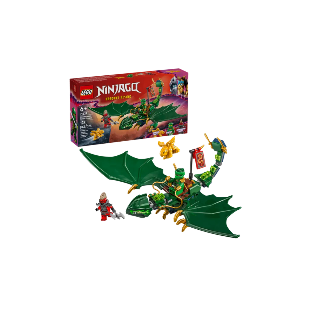 Lego 71829 Ninjago Lloyd's Green Forest Dragon (128 Pieces)