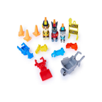 Funskool Ruben & Compagnie - Coffret Histoire Wrecking Crew - 3 Figurines Articulées